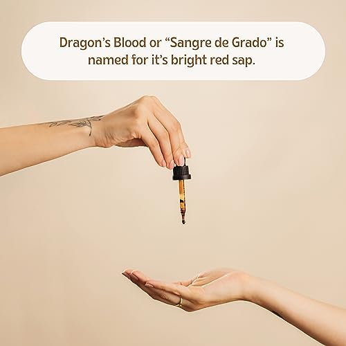 Resina Líquida de Sangre de Dragón Luna Sundara 1 oz, 100% Pura (Croton Lechleri) de Perú, Sin Alcohol, Sin Aditivos - imagen 4