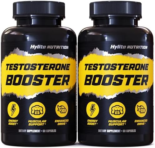 Suplemento Aumentador de Testosterona para Hombres - Mejora Muscular, Energía y Resistencia - 2 Paquetes de Pastillas para Entrenamiento y Bienestar - imagen 1
