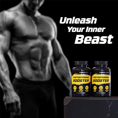 Suplemento Aumentador de Testosterona para Hombres - Mejora Muscular, Energía y Resistencia - 2 Paquetes de Pastillas para Entrenamiento y Bienestar - imagen 6