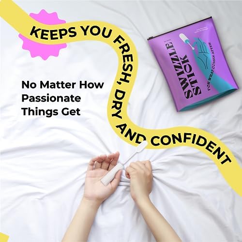 Swizzle Stick — Esponja Ultra Absorbente para Mujeres, Varita de Espuma Médica Suave para Limpieza Post-Intimidad, Cuidado Femenino Discreto y - imagen 3