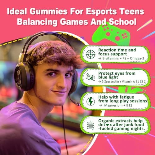 Gomitas Multivitamínicas Nextdia con Hierro para Adolescentes de 12 a 19 Años, Omega 3, Magnesio y Zinc, Salud Cerebral, Ósea y Energía - imagen 6