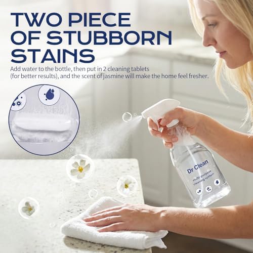 Limpiador en Spray Dr Clean Actualizado para Hornos, Tabletas de Limpieza Concentradas, Disolución Instantánea, Spray Quitamanchas, Limpiador - imagen 3