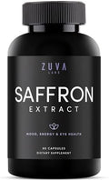Suplementos de Saffron Ultra6 - Cápsulas de Extracto de Azafrán 100% Puro y Mejora del Ánimo para Mujeres y Hombres - Suplemento Natural para la - imagen 1