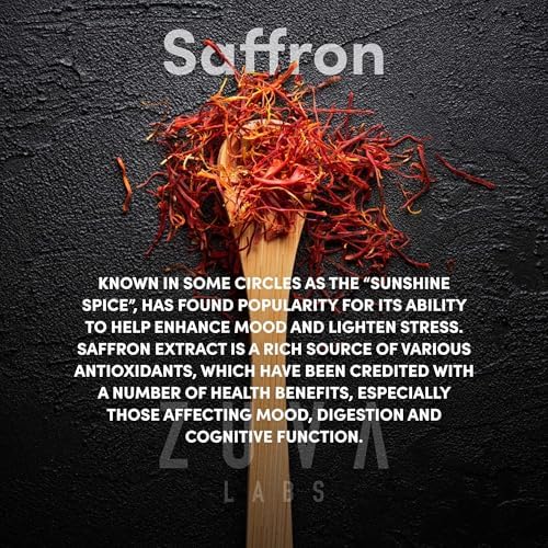 Suplementos de Saffron Ultra6 - Cápsulas de Extracto de Azafrán 100% Puro y Mejora del Ánimo para Mujeres y Hombres - Suplemento Natural para la - imagen 3
