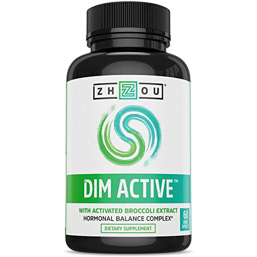 Zhou DIM Active - Suplemento de DIM, Equilibrio Hormonal para Mujeres y Hombres, Soporte Hormonal con 250mg de Diindolilmetano - 60 Cápsulas Veganas - imagen 5