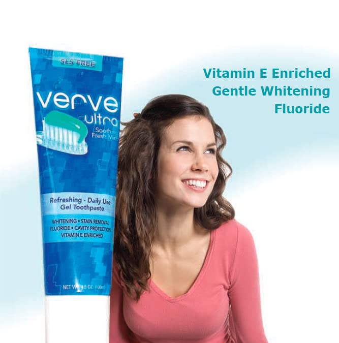 Pasta de Dientes Verve Ultra Sin SLS con Flúor, 4.5 oz. (Paquete de 4) - imagen 6
