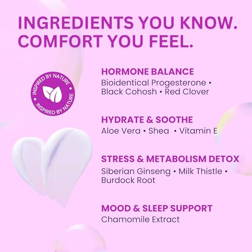 Crema Olidiva Progesto+ | Soporte Hormonal Bioidéntico y Libre de Progesterona Sintética | Para Confort en PMS y Menopausia 100g / 3.4 oz (Suministro - imagen 4
