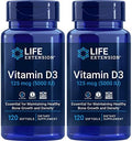 Vitamin D3 5000 IU de Life Extension, 120 Softgels (Paquete de 2) - imagen 1