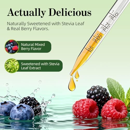 JAXVITLCY Gotas de Soporte para Tiroides con Yodo, Selenio, Zinc y L-Tirosina - Suplemento Líquido de Metabolismo y Energía con Ashwagandha y Saúco - - imagen 4