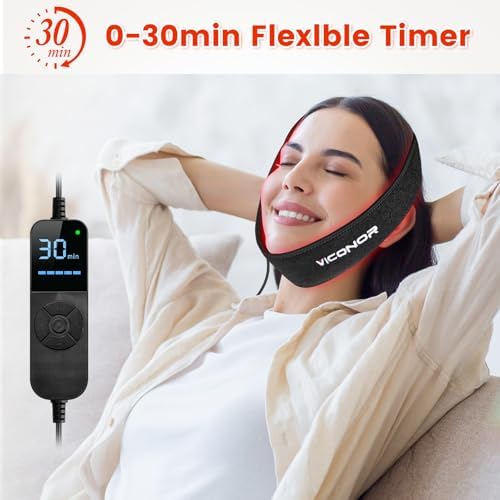 Cinturón de Terapia de Luz Roja 15W, Terapia de Luz Infrarroja para Cara y Cuello, Envoltura Portátil para Cuello, Regalo Unisex para Cuerpo y - imagen 5