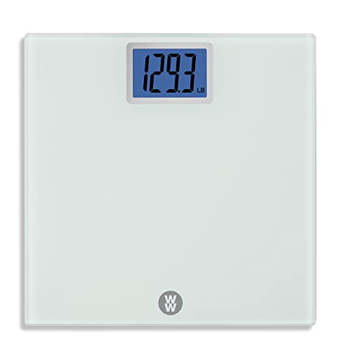 Báscula Digital para Peso Corporal Weight Watchers de Conair, Báscula de Baño en Color Blanco - imagen 3