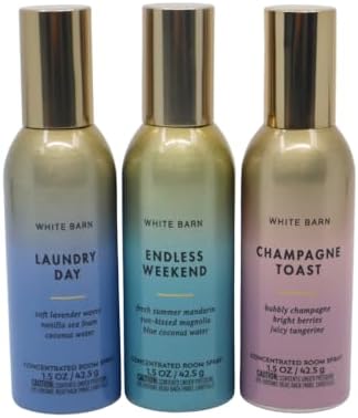 Set de Regalo de 3 Piezas de Spray Concentrado para Habitación Bath & Body Works: Laundry Day, Champagne Toast y Endless Weekend, 1.5 oz cada uno, - imagen 3