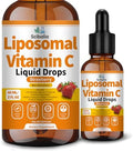 Gotas de Vitamina C Liposomal 1000mg Alta Potencia 6 en 1 con Zinc, Saúco, Glutatión y Niacina para Soporte Inmunológico y Producción de Colágeno - imagen 1