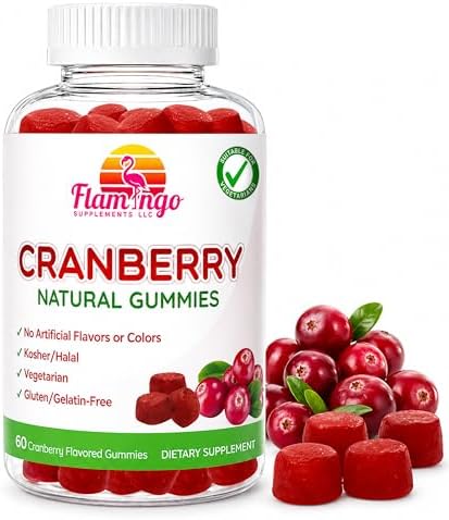 Gomitas de Arándano 1000 mg - Suplemento Alternativo a Pastillas o Jugo de Arándano para Mujeres, Hombres y Niños. Salud del Tracto Urinario, Alivio - imagen 1