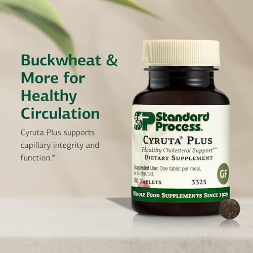Standard Process Cyruta Plus - Apoyo a la Circulación y Capilares - Favorece la Circulación Periférica Saludable - Sin Gluten, Sin Lácteos, Sin Soja - imagen 3
