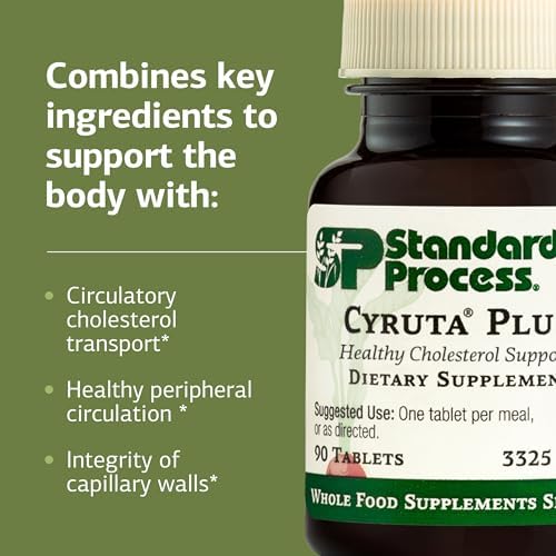 Standard Process Cyruta Plus - Apoyo a la Circulación y Capilares - Favorece la Circulación Periférica Saludable - Sin Gluten, Sin Lácteos, Sin Soja - imagen 4