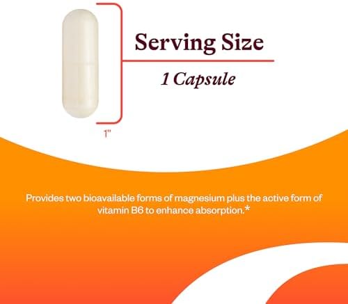 Seeking Health Magnesio Plus - Suplemento con Vitamina B6, Malato y Glicinato de Magnesio para Huesos, Sueño y Calma - 100 Cápsulas - imagen 3
