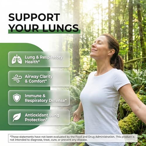 Gomitas Clean Nutra Mullein para la Salud Pulmonar con Elderberry, Clorofila, Espirulina, Cereza Ácida, Musgo Marino, Vitamina C, Luteína y Raíz de - imagen 2