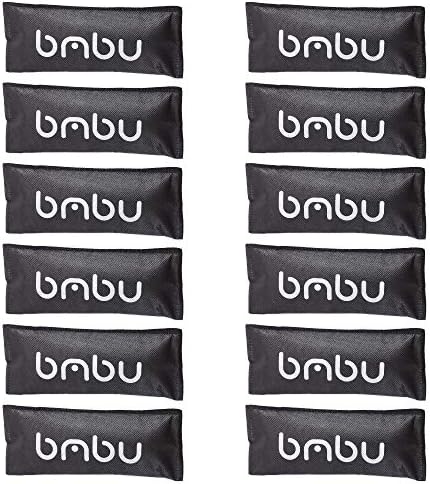 Desodorantes para Zapatos bmbu de Carbón - Bolsas Mini de Bambú Natural Activado para Eliminar Olores en Tenis, Bolsa de Gimnasio, Cajones, Closet, - imagen 1