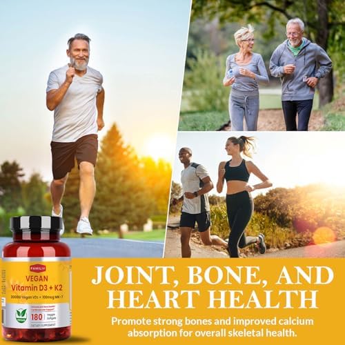 FAMILI+ Suplemento Vegano de Vitamina D3+K2 en Softgel con Aceite MCT de Coco | 2000UI de Vitamina D3 de Origen Vegetal + 100 mcg de Vitamina K2 MK-7 - imagen 6