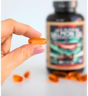 Suplemento de Aceite de Pescado de Salmón Salvaje de Alaska Omega 3 para Humanos | EPA y DHA | Kwee-Jack Fish Co. | 120 Softgels 1000mg - imagen 6