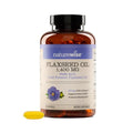 NatureWise Aceite de Linaza 1400 mg, Libre de Pescado, Omega 3 de Alta Potencia con 812 mg ALA - Suplemento de Omega 3 6 9 a Base de Plantas - - imagen 1