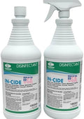 Desinfectante en Spray Theochem In-Cide Registrado por la EPA - Elimina 99.9% de Gérmenes, Moho y MRSA - Limpiador Multiusos para Casa, Escuela y - imagen 1