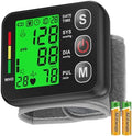 Monitor de Presión Arterial de Muñeca - Automático, Manguito de 13.5-19.5 cm, Alta Precisión, Pantalla LCD Retroiluminada - 2 * 99 Conjuntos de - imagen 1