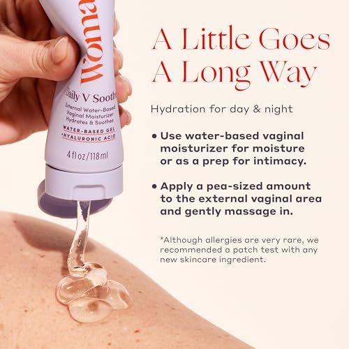 Womaness Daily V Soothe - Hidratante Vaginal para Sequedad y Humedad - Gel Externo de Ácido Hialurónico - Sin Silicona, Libre de Estrógenos y - imagen 3