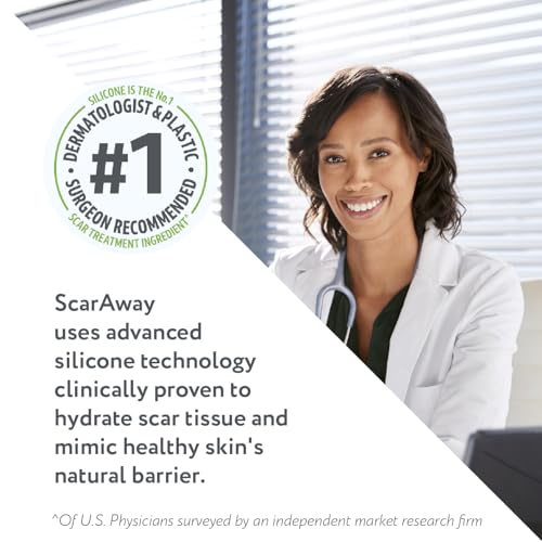 ScarAway Paquete Variado de Tiras de Silicona Médica para Tratamiento y Prevención de Cicatrices, 8 Hojas Reutilizables para Cicatrices Quirúrgicas, - imagen 4
