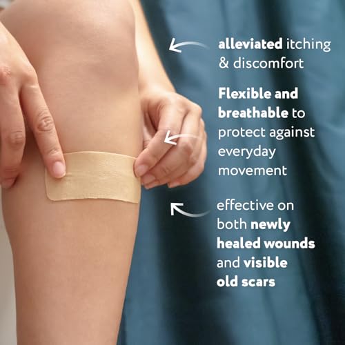 ScarAway Paquete Variado de Tiras de Silicona Médica para Tratamiento y Prevención de Cicatrices, 8 Hojas Reutilizables para Cicatrices Quirúrgicas, - imagen 5