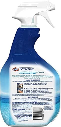 Limpiador Desinfectante Multiusos Clorox Scentiva 2 Piezas (Brisa del Pacífico y Coco) *24 FL OZ* - imagen 2