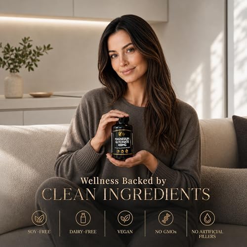 Cocó March N.M.D Magnesio Glicinato 400 mg – Suplemento de Alta Absorción para Sueño, Relajación y Salud Digestiva – 150 Cápsulas Veganas y Sin Gluten - imagen 3