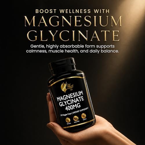 Cocó March N.M.D Magnesio Glicinato 400 mg – Suplemento de Alta Absorción para Sueño, Relajación y Salud Digestiva – 150 Cápsulas Veganas y Sin Gluten - imagen 8