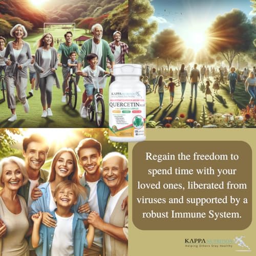 QUERCETIN PLUS, Quercetina 1,000mg, Bromelina 500mg y Vitamina C 1,000mg, (120 Cápsulas), 3 en 1 de Bioflavonoides, Apoya la Salud Inmunológica, - imagen 6