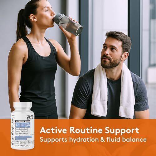 Píldoras Youth & Tonic para Retención de Líquidos – Diurético Natural para Alivio de Hinchazón y Balance de Líquidos, Apoyo para Piernas y Pies - imagen 8
