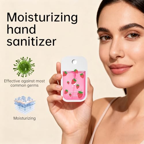 Nuevo Set de 5 Piezas de Gel Antibacterial Hidratante, Tamaño Viaje, Secado Rápido, Hidratante para la Piel (5 Fragancias, 1.3 Fl Oz) - imagen 5
