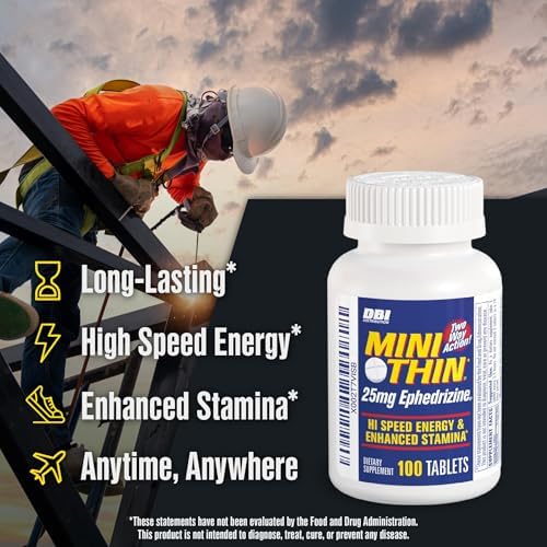 Mini Thin DBI Distribución - Ephedrizine de 25mg, 24 cápsulas por botella - Paquete de 2 - imagen 4