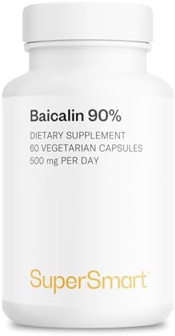 Supersmart - Suplemento de Extracto de Escutelaria Baicalensis 500mg - 90% Baicalina - 60 Cápsulas Vegetarianas Sin OGM y Sin Gluten - imagen 1