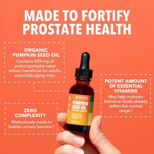 Aceite de Semilla de Calabaza - Orgánico USDA - Prensado en Frío para el Cabello, Próstata y Soporte Hormonal - Suministro para 2 Meses - Gotas - imagen 3