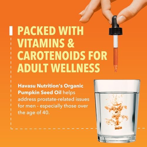 Aceite de Semilla de Calabaza - Orgánico USDA - Prensado en Frío para el Cabello, Próstata y Soporte Hormonal - Suministro para 2 Meses - Gotas - imagen 4