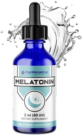 Gotas de Melatonina Líquida FWS para Adultos y Niños - 99% Pura y Bioactiva - Orgánica, No Transgénica, Vegana - Ingredientes Mínimos - Dosis - imagen 1