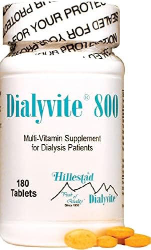 Dialyvite 800 Suplemento Multivitamínico para Pacientes en Diálisis, 180 Tabletas - imagen 2