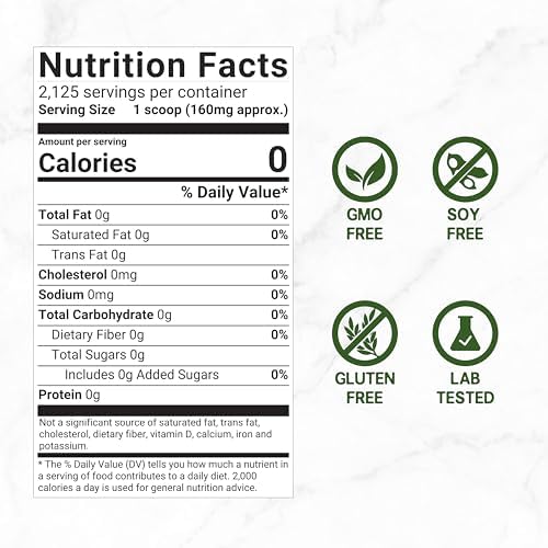 Extracto de Stevia Orgánica en Polvo, 12oz – Endulzante Natural y Sustituto del Azúcar – Hoja de Stevia Pura – Ideal para Cocinar, Hornear o Bebidas - imagen 2