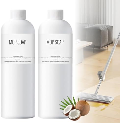 Stray Poet 2 Piezas 2026 Nuevo Jabón para Mopas, Jabón para Limpiar Pisos, Jabón Multiusos para Limpieza del Hogar y Suministros de Baño y Cocina (2 - imagen 1
