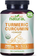 Suplemento Orgánico de Cúrcuma y Curcumina en Cápsulas con Jengibre y Pimienta Negra - Tumeric - imagen 1