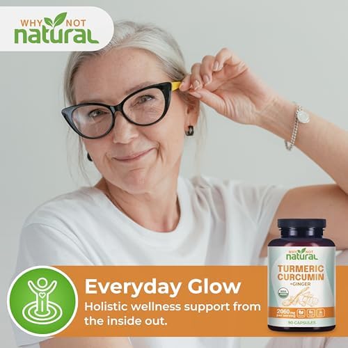 Suplemento Orgánico de Cúrcuma y Curcumina en Cápsulas con Jengibre y Pimienta Negra - Tumeric - imagen 7