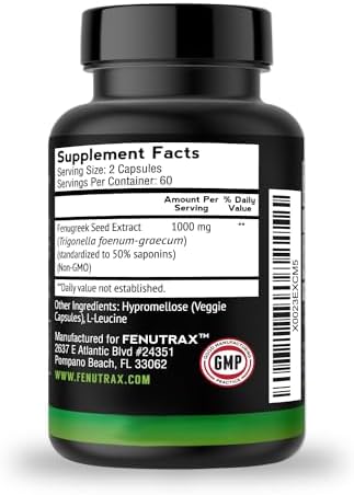 VitaMonk FenuTrax™ Extracto de Fenogreco - Suministro para 2 Meses - Más Potente que Testofen para Hombres - Apoyo para Crecimiento Muscular, Energía - imagen 8