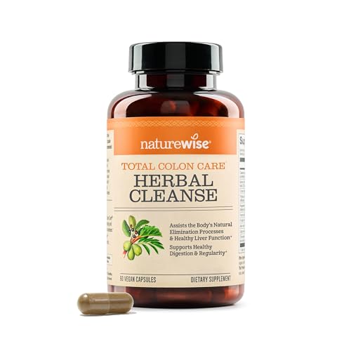 Naturewise Total Colon Care - Limpieza Herbal con Prebióticos, Botánicos y Antioxidantes - Para Movimiento Intestinal Regular y Salud Digestiva - - imagen 4