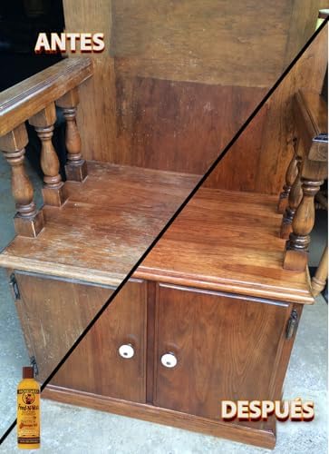 Limpiador y acondicionador de madera Howard Feed N Wax y aceite de naranja Howard, pulidor para muebles de madera y limpiador de teca - imagen 7